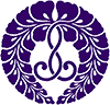 Jodo Shinshu wisteria logo (purple)