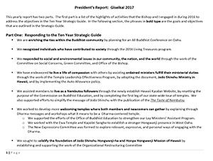 thumbnail image of President's Report 2017