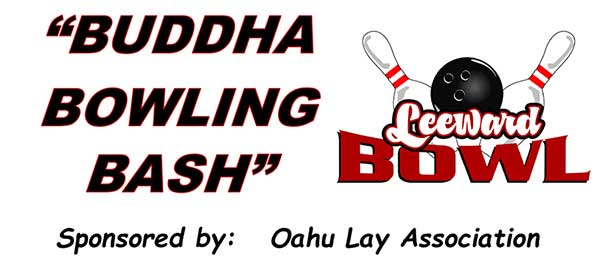 Buddha Bowling Bash flyer image excerpt