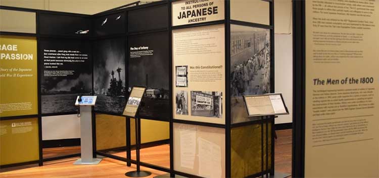 display panels from Courage and Compassion exhibit; src: http://www.jcch.com/events/%E2%80%98courage-and-compassion-our-shared-story-japanese-american-wwii-experience%E2%80%99