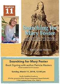 Searching for Mary Foster book signing flyer thumbnail image