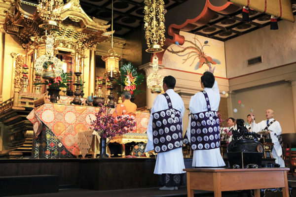 Sanbujo at the Giseikai 2019 opening service and HHMH 130th Anniversary Service. Photo: Lenscapes Photography