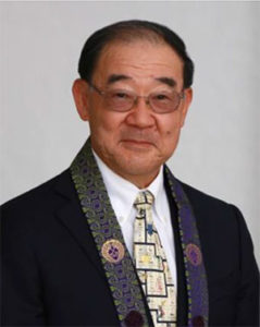 Dr. Warren Tamamoto in formal wear