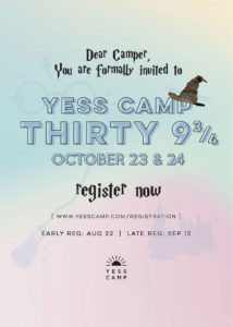 YESS Camp 39 flyer - 10/23-10/24, 2021