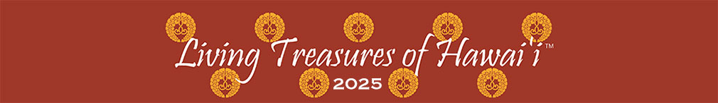 Living Treasures of Hawaii 2025 page banner