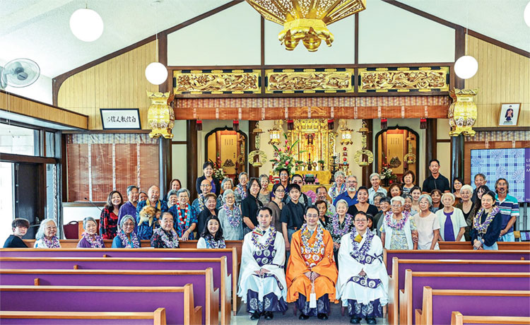 Līhu’e Hongwanji’s 125th Anniversary service. Courtesy of Dennis Fujimoto/The Garden Island